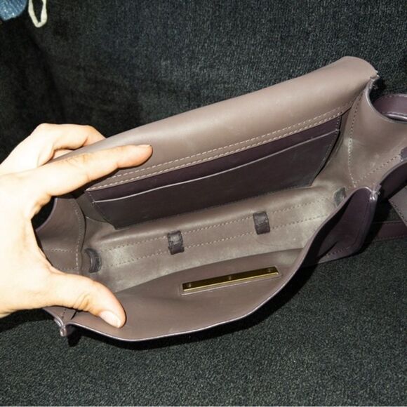 Zac Posen Raisin‎ Eartha Iconic Accordion Crossbody Bag - Picture 3 of 6